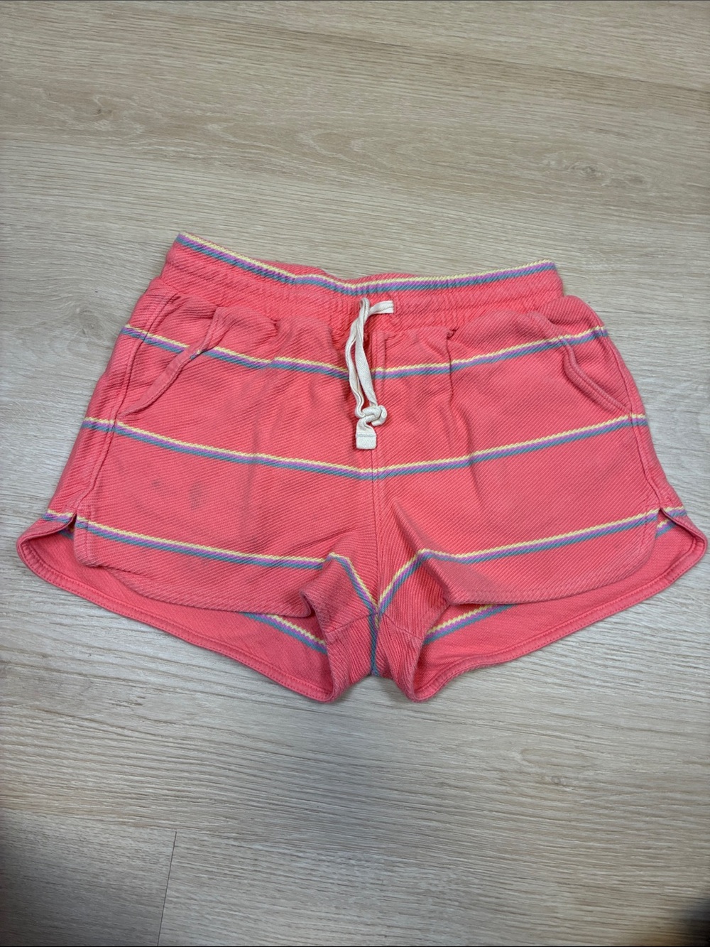 Tea collection Coral Stripe Drawstring Shorts